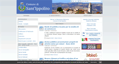 Desktop Screenshot of comune.santippolito.pu.it